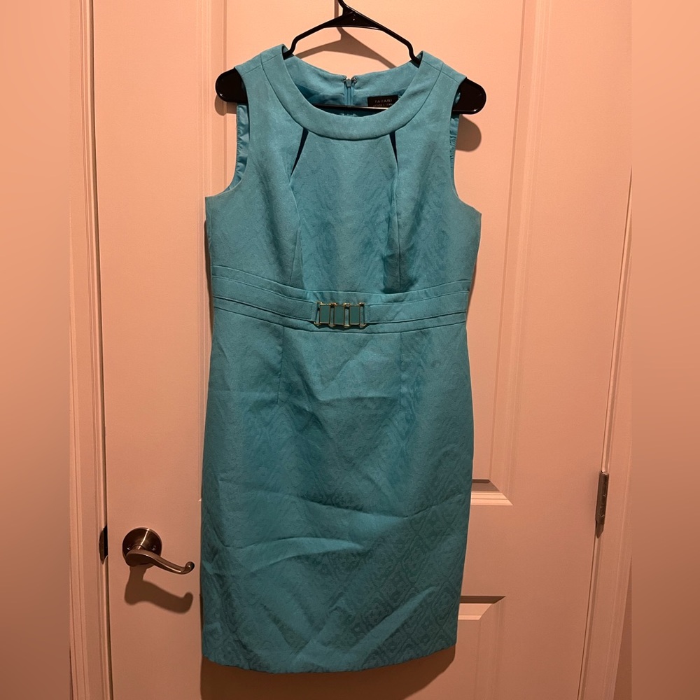 Blue Tahari Cocktail Dress